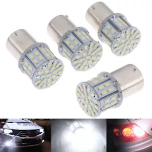 4X 1156 BA15S 50SMD 3014 LED ReplaceFBnt Bulbs Car Interior RV Camper LightFBZW - Picture 1 of 10