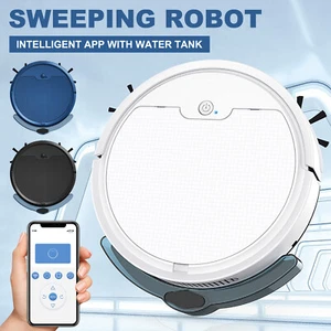 Smart Sweeping Robot Vacuum Cleaner Rechargeable Automatic Floor Mop Sweeper US - Picture 1 of 34