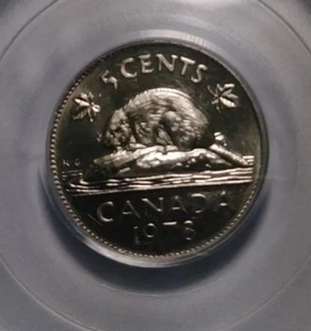 Canada 1978 Five Cent Nickel PCGS MS-65 - Picture 1 of 3
