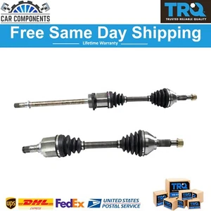 TRQ Front Complete CV Axle Shaft Assembly LH RH sides Pair For 2007-2013 Nissan - Picture 1 of 5
