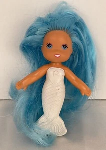Sea Wees Tropi-gals Camille Doll Blue Hair White Mermaid figure toy Kenner 1979 - Picture 1 of 4