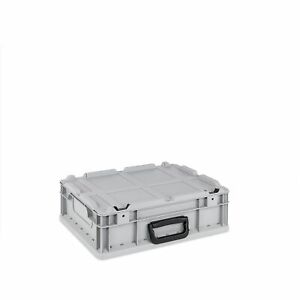 Eurobox NextGen Portable mit Deckel und Koffergriff Werkzeugkasten Koffer Kiste