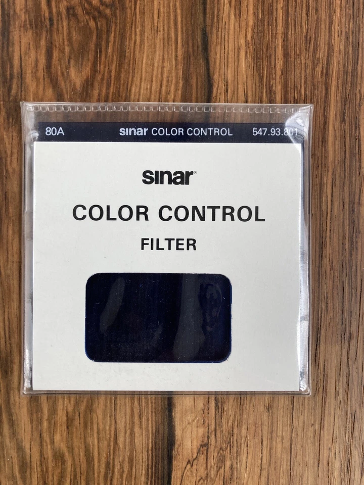Sinar Color Control 75 Filter 80A 547.93.801 #NEU# - Image 1 of 1