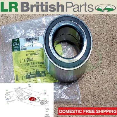 COJINETE DE CUBO DE RUEDA DELANTERA LAND ROVER DISCOVERY SPORT 20 EN EVOQUE 19 EN LR179003 Foto 1 de 4