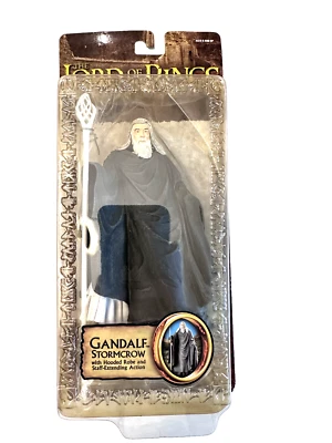 Figura de acción Gandalf Stormcrow Señor de los Anillos Las Dos Torres ToyBiz nueva Foto 1 de 4