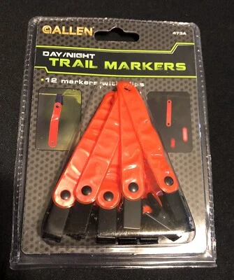 Allen Trail Markers Reflective Day/Night With Clips ~ NEW - Image 1 of 4
