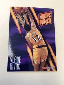 1994-95 Hoops Power Ratings Los Angeles Lakers Basketball Card #PR25 Vlade Divac - Picture 1 of 2