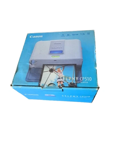Stampante a colori Canon Selphy CP 510 aperta ma mai usata - Immagine 1 di 4