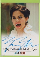 TRUE BLOOD PREMIERE EDITION AUTOGRAPH TRADING CARD MARIANA KLAVENO AS LORENA