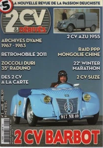 2CV & DERIVES 5 CITROEN 2CV AZU 1955 2CV BARBOT DYANE ACADIANE 2CV AZLP 1958 - Foto 1 di 2