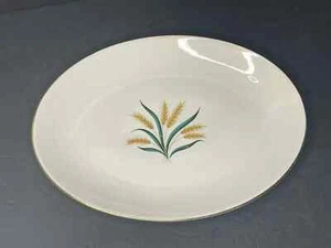 Vintage Homer Laughlin - Royal Harvest -Porcelain Gold Leaf Platter - 11.5” x 9” - Picture 1 of 3