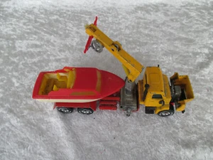 Siku Modell Modellauto 2814 Volvo LKW mit Ladekran und Boot - Bild 1 von 11