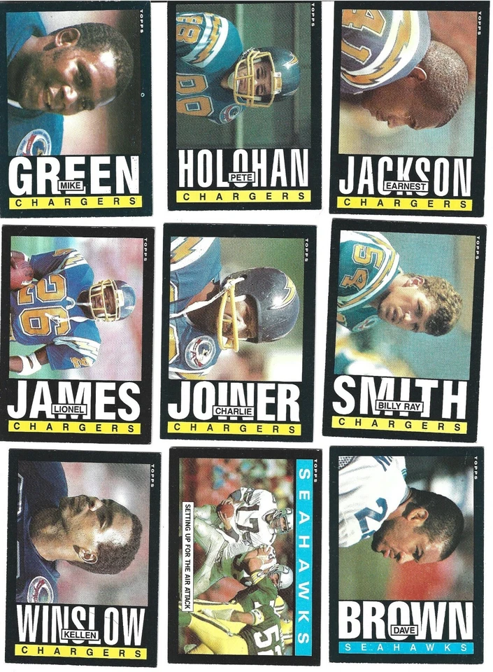 1985 Topps Football - complete your set 201-396 - Image 1 of 1