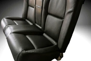 Fit 2004-2008 Acura TL Upholstery Rear Bottom Seat Cover Replacement PU Leather - Picture 1 of 3