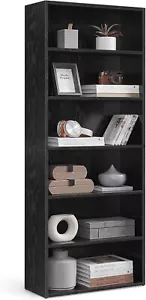 Bookshelf, 6-Tier Bookcase, Book Shelf, Open Storage Shelf - Picture 1 of 9