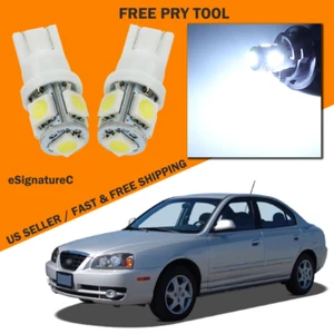 Paquete de 8 luces interiores LED blancas para Hyundai Accent 2000-2005 + HERRAMIENTA - Imagen 1 de 7