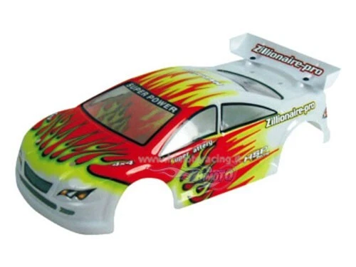 18204 CARROZZERIA STADALE FORATA 1:16 VERNICIATA + ADESIVI ON ROAD BODY HIMOTO - Immagine 1 di 1