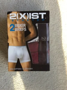 2(X)IST BOXER SLIP COTONE ELASTICIZZATO CONFEZIONE DA 2 - L (34-36) - STAMPA PINO - GRIGIO NUVOLA/TARRONE - Foto 1 di 4