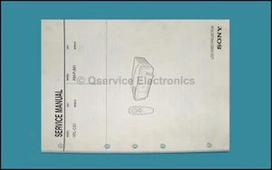 Proyector Sony VPL-CS1 manual de servicio impreso original VPLCS1 P/N 9-929-671-01 - Imagen 1 de 1