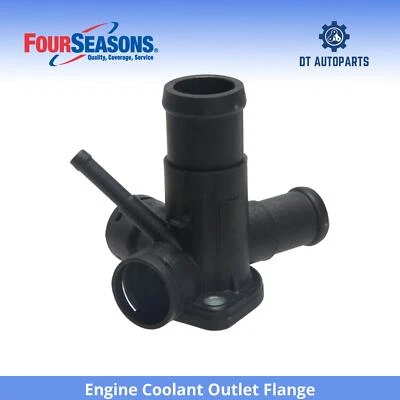 For 1993-1996 Volkswagen Jetta Engine Coolant Outlet Flange Front 4 Seasons 1994 - Image 1 of 4
