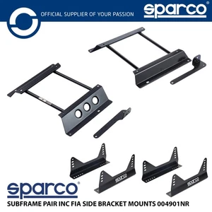 RENAULT CLIO 172 182 RS CUP TROPHY Sparco Seat Subframes & Side Bracket Mounts - Picture 1 of 17