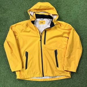 HAWKE & CO Performance Hooded Rain Jacket Men XXL Blue Dynamic Sport Fiber - Picture 1 of 9