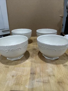 Vintage 6” Mikasa English Countryside Soup Cereal Salad Bowls KT605 Set of 4 * - Picture 1 of 16