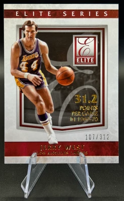 2015-16 Jerry West /312 Donruss Elite 系列生产线 #17 | 湖人队 — 第 1/2 张图片