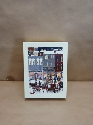 Vintage 1994 Lang Deluxe Christmas Cards Boxed Set In Memory of Dickens Embossed - Image 1 of 4