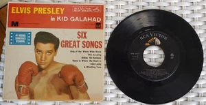 Elvis Presley EP 45 RPM Record-Kid Galahad - Imagen 1 de 2
