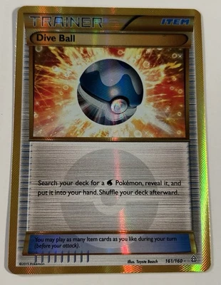 Dive Ball 161/160 Holo - Secret Rare - Pokémon Primal Clash VLP - Image 1 of 4