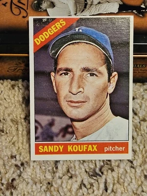 1966 Topps Sandy Koufax #100 ¡Súper nítido!! Foto 1 de 4