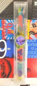 Swatch Watch ROBIN GJ103 Standard Gents Collectible Swiss Made Vintage Quartz - Picture 1 of 7