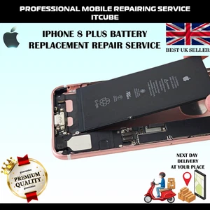 IPHONE 8 PLUS NEW BATTERY REPLACEMENT SERVICE - Picture 1 of 3