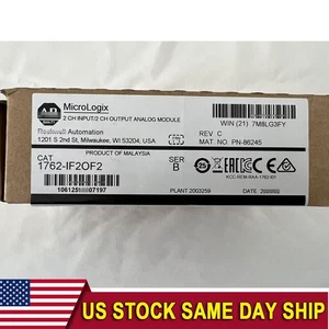 New AB 1762-IF20F2 Sealed Allen Bradley 1200 I/O Module 1762-IF2OF2 US Free Tax - Picture 1 of 1