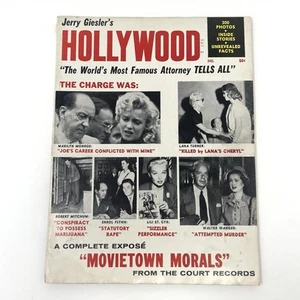 1962 Jerry Giesler’s Hollywood Magazine By George Miller Marilyn Monroe Cover - Foto 1 di 7
