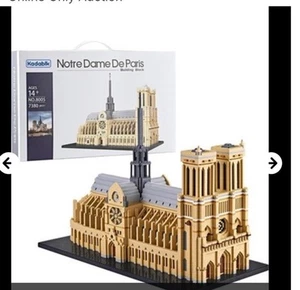 Grande Architettura Notre Dame De Paris Micro Blocchi da Costruzione Set, Creativo Fai da Te... - Foto 1 di 4