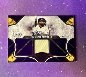 Juego Topps Tier One Jackson Chourio 2025 reliquia usada/149 #T1R-JC - Imagen 1 de 1