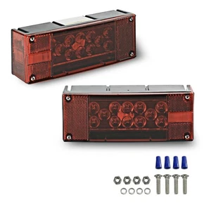 Low Profile Submersible LED Tail Lights for Trailers and Boats - Bright & Safe - Picture 1 of 6