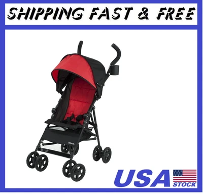 Kolcraft Cloud Unisex 9.5 lb. Umbrella Stroller, Red for Child/Toddler - Image 1 of 4