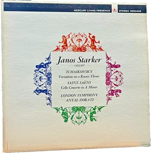 MERCURY LP SR90409: Tchaikovsky, Variations / Saint-Saëns, Cello Conc. - Starker - Picture 1 of 4
