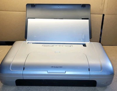 HP Deskjet 460 Portable Laptop Printer No Battery or INK - Image 1 of 4