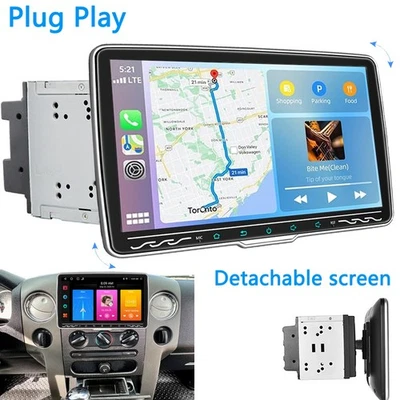 10.1 Apple CarPlay For Nissan Car Radio Android 13 GPS Navi Stereo 2+64GB FM RDS - Image 1 of 4