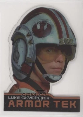 2015 Topps Star Wars High Tek Armor Tek /50 Luke Skywalker #AT-7 1j8 - Image 1 of 3