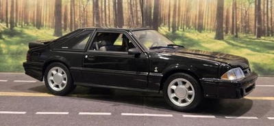 *READ* 1/18 GMP 1993 Ford Mustang SVT Cobra  Black Diecast - Image 1 of 4