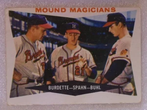 Collectible 1960 Topps "Mound Magicians" (Burdette-Spahn- Buhl) Card (#230) - Picture 1 of 2