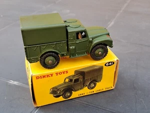DINKY TOYS 641 ARMY 1-TON CARGO TRUCK 100% ORIGINAL VNMIB!!! - Picture 1 of 6