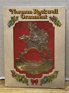 Vintage 1983 Norman Rockwell McDonald’s Ornament - Picture 1 of 5