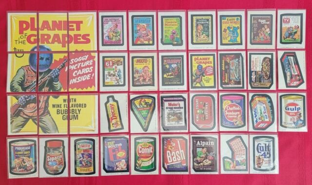 1979 Topps Wacky Packages uncut card sheet nm 2 sets rare 