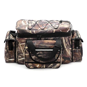 Fishing Tackle Bag Waterproof Carryall Carp Fishing Tackle Bag Holdall Bag E4U8 - Picture 1 of 11